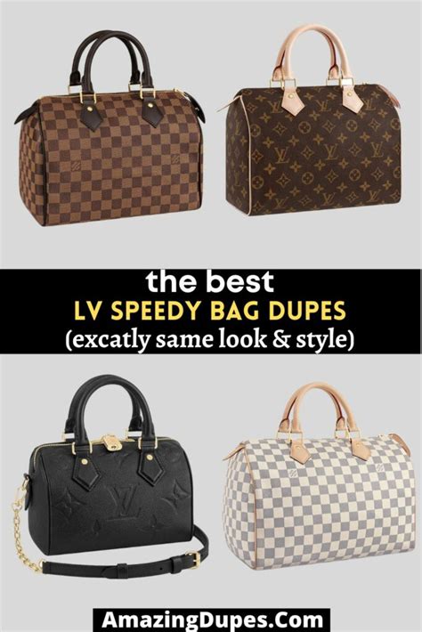 lv speedy dupe amazon|louis vuitton speedy bag.